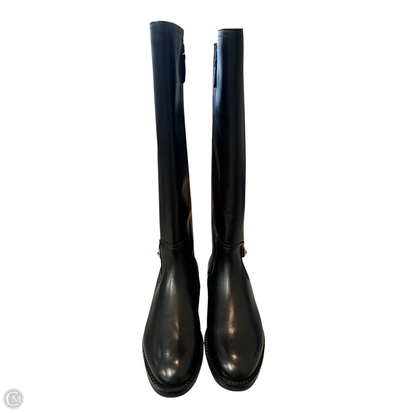 Boots Knee Flats By Cole-haan In Black, Size: 8.5