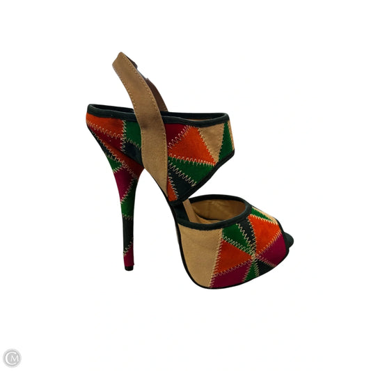 Shoes Heels Stiletto By Cmf In Multi-colored, Size: 7