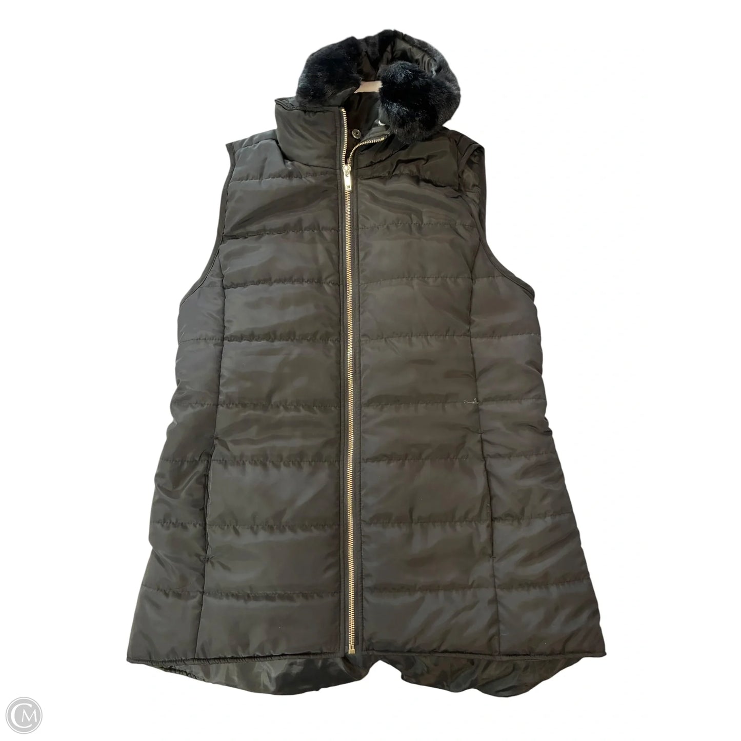 Vest Puffer & Quilted By Kensie In Black, Size: M