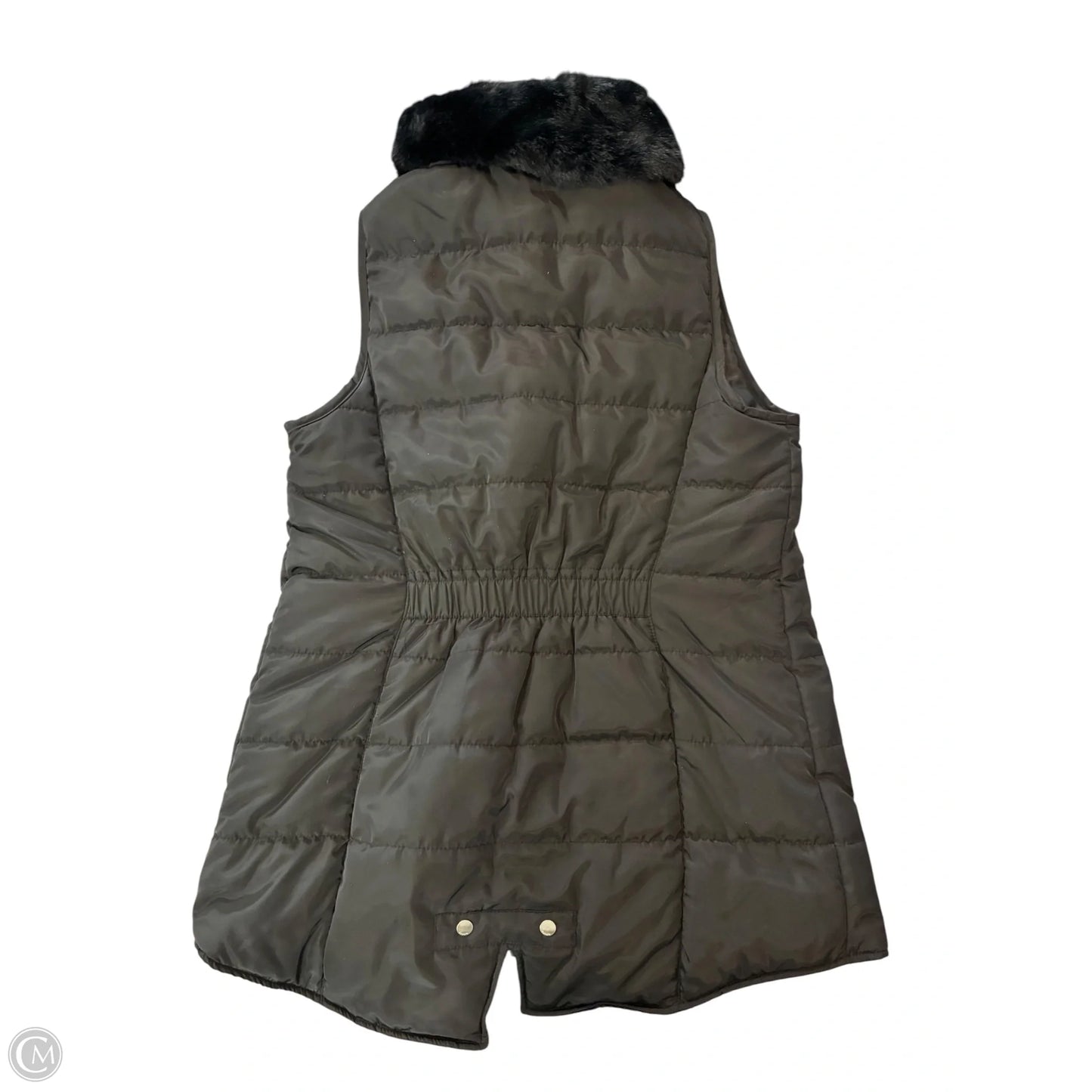 Vest Puffer & Quilted By Kensie In Black, Size: M