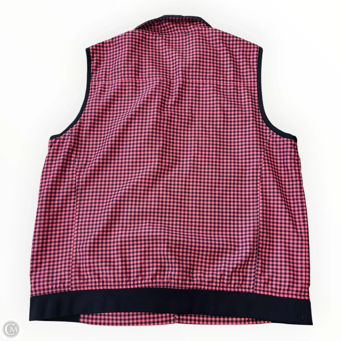Vest Other By Ashworth In Blue & Pink, Size: M