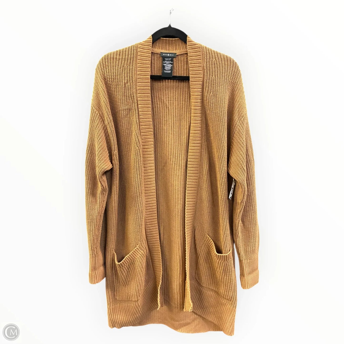 Sweater Cardigan By Cmf In Brown, Size: L