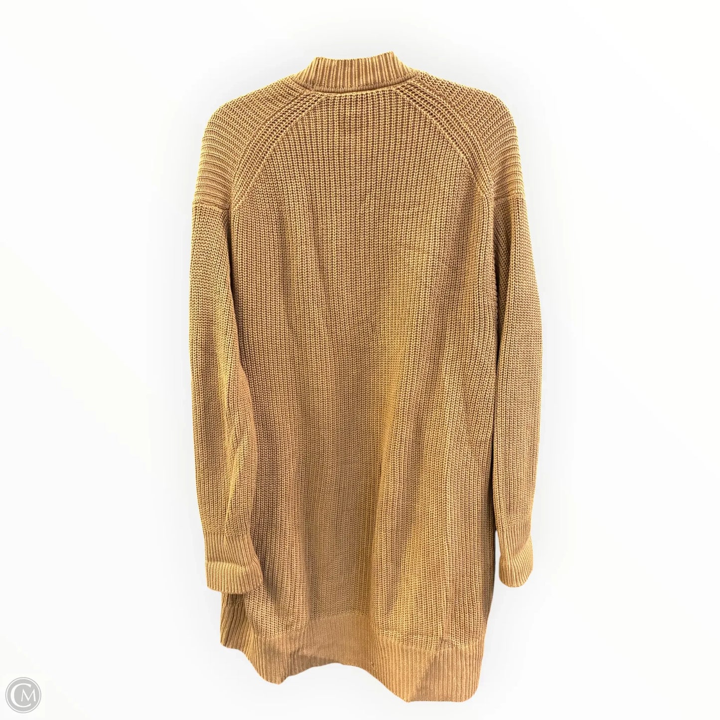 Sweater Cardigan By Cmf In Brown, Size: L