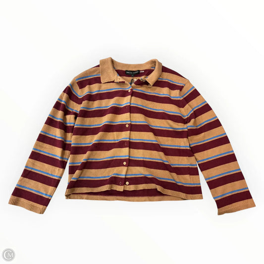 Sweater By English Factory In Striped Pattern, Size: L