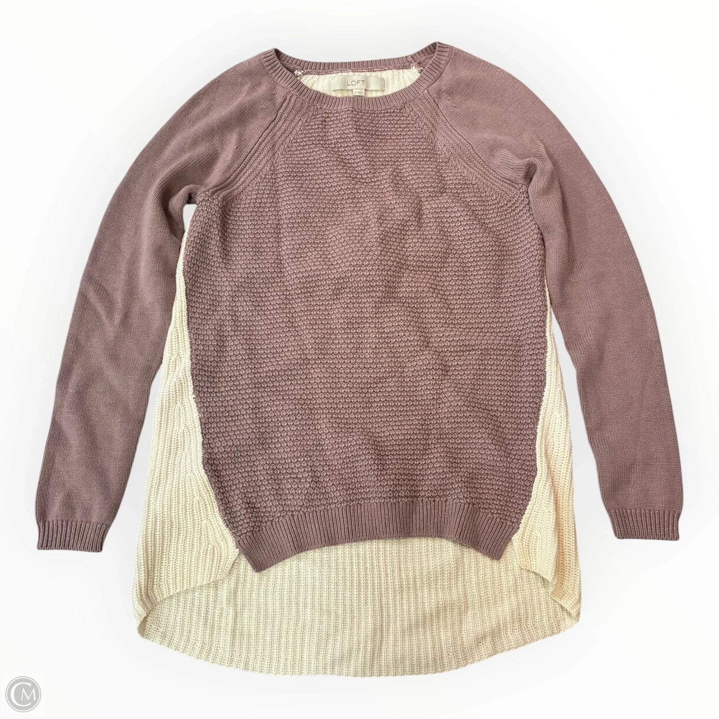 Sweater By Loft In Mauve, Size: S