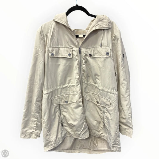 Coat Raincoat By Michael By Michael Kors In Tan, Size: Xl