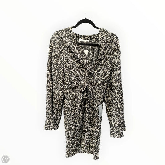 Dress Casual Short By Lush In Black & Tan, Size: L