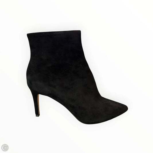 Boots Ankle Heels By Steve Madden In Black, Size: 7.5