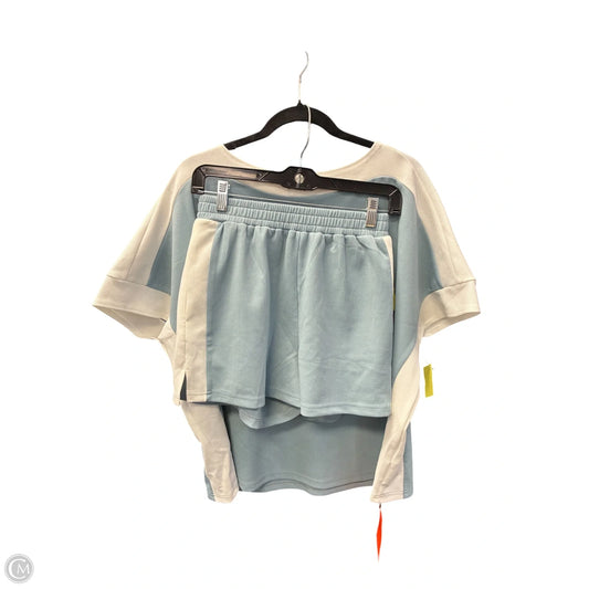 Lounge Set Shorts By Cmf In Blue & White, Size: S