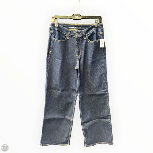 Jeans Wide Leg By Old Navy In Blue Denim, Size: 10