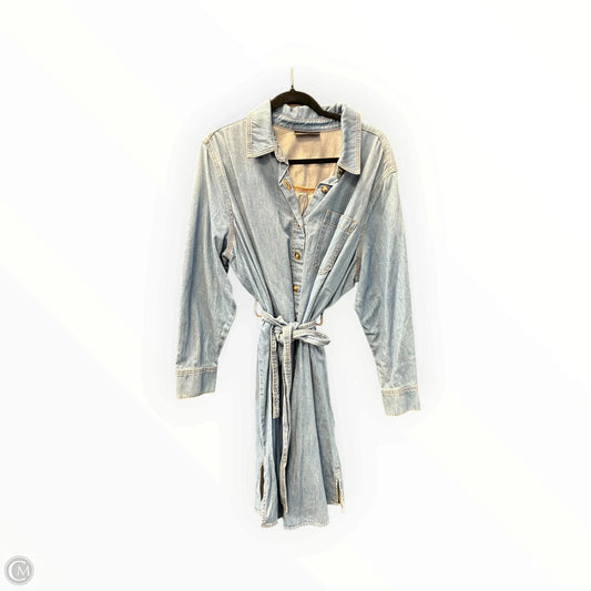 Dress Casual Maxi By Lane Bryant In Blue Denim, Size: 1x