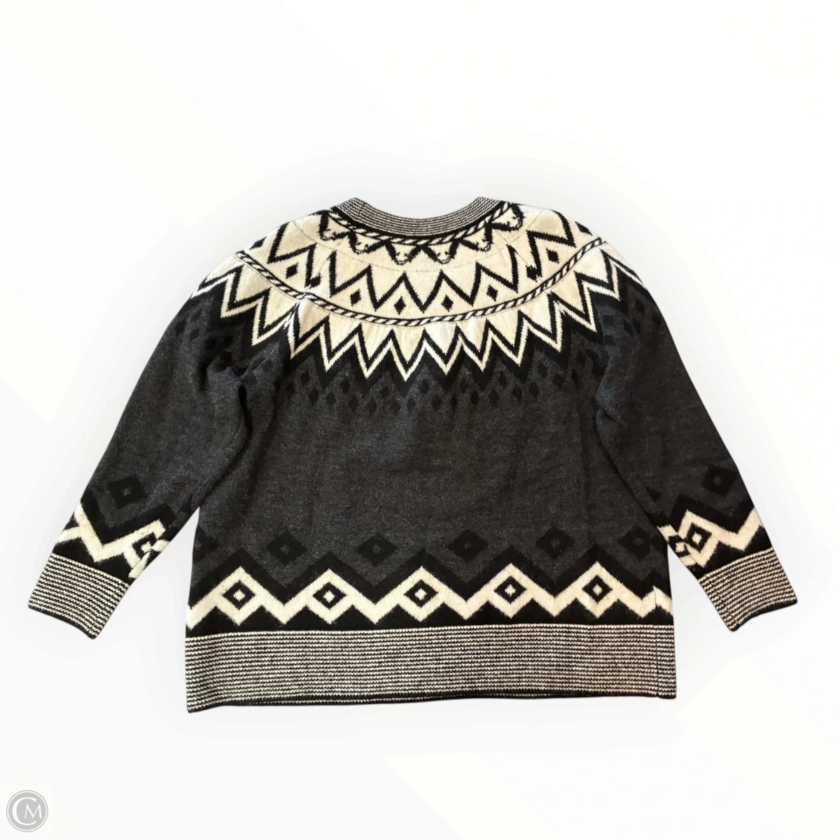 Sweater By Lane Bryant In Grey, Size: 2x