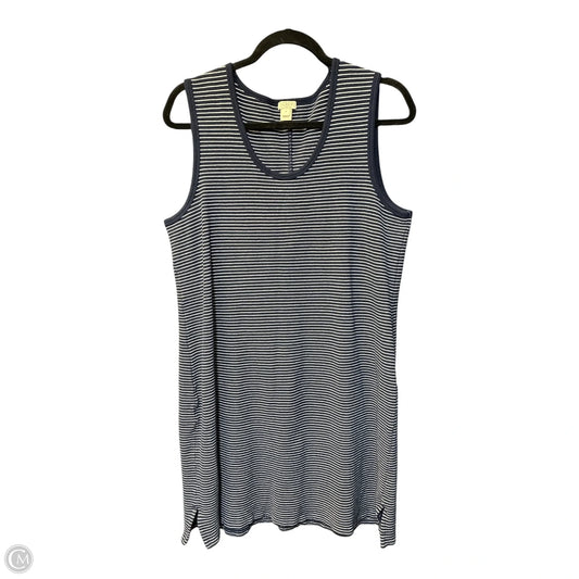 Dress Casual Midi By J. Crew In Blue, Size: M