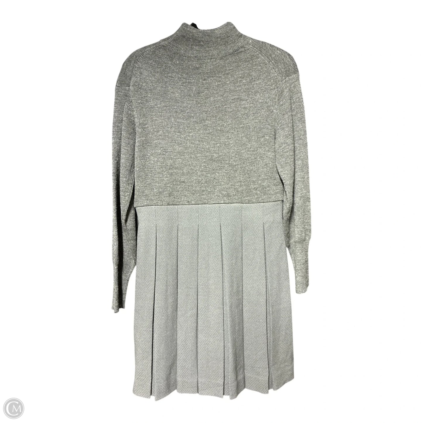 Dress Casual Midi By Clothes Mentor In Grey, Size: L