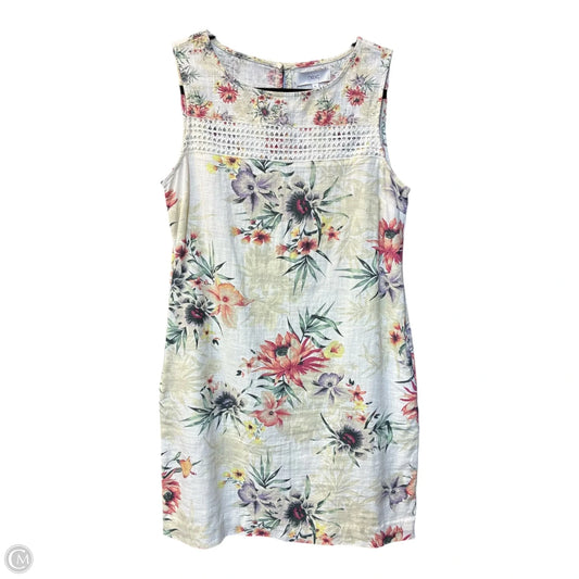 Dress Casual Midi By Cme In Floral Print, Size: M