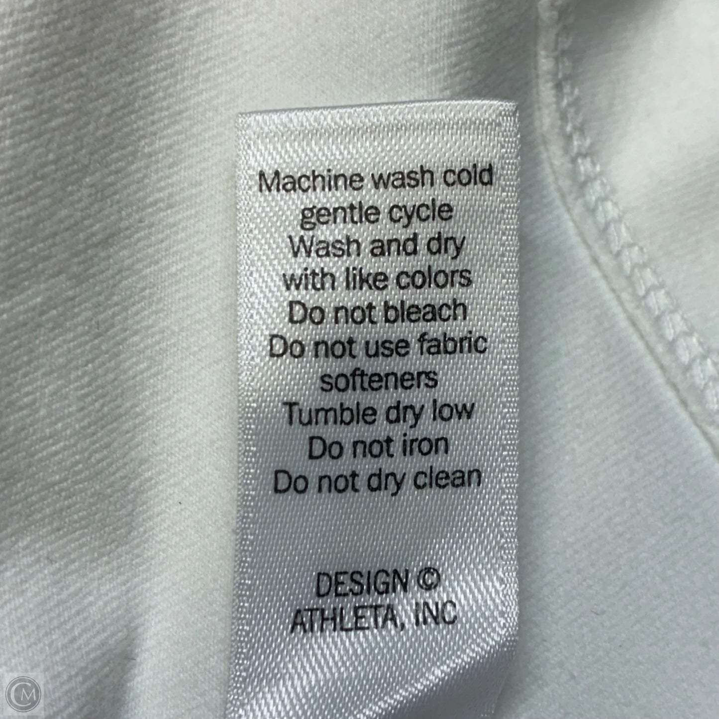 Athletic Skort By Athleta In White, Size: S