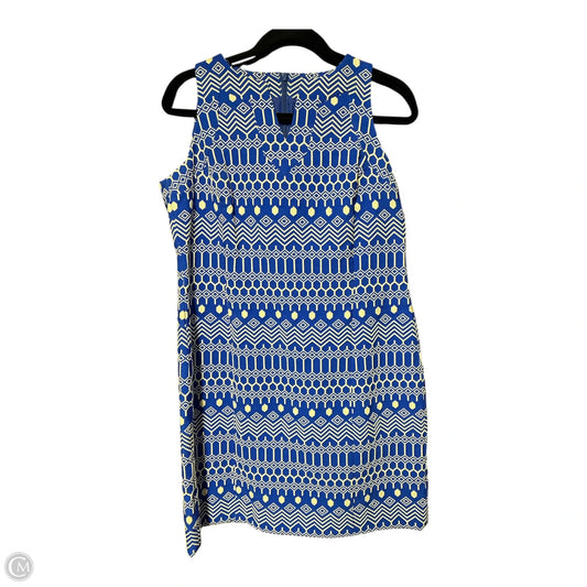 Dress Party Short By Boden In Blue & Cream, Size: M