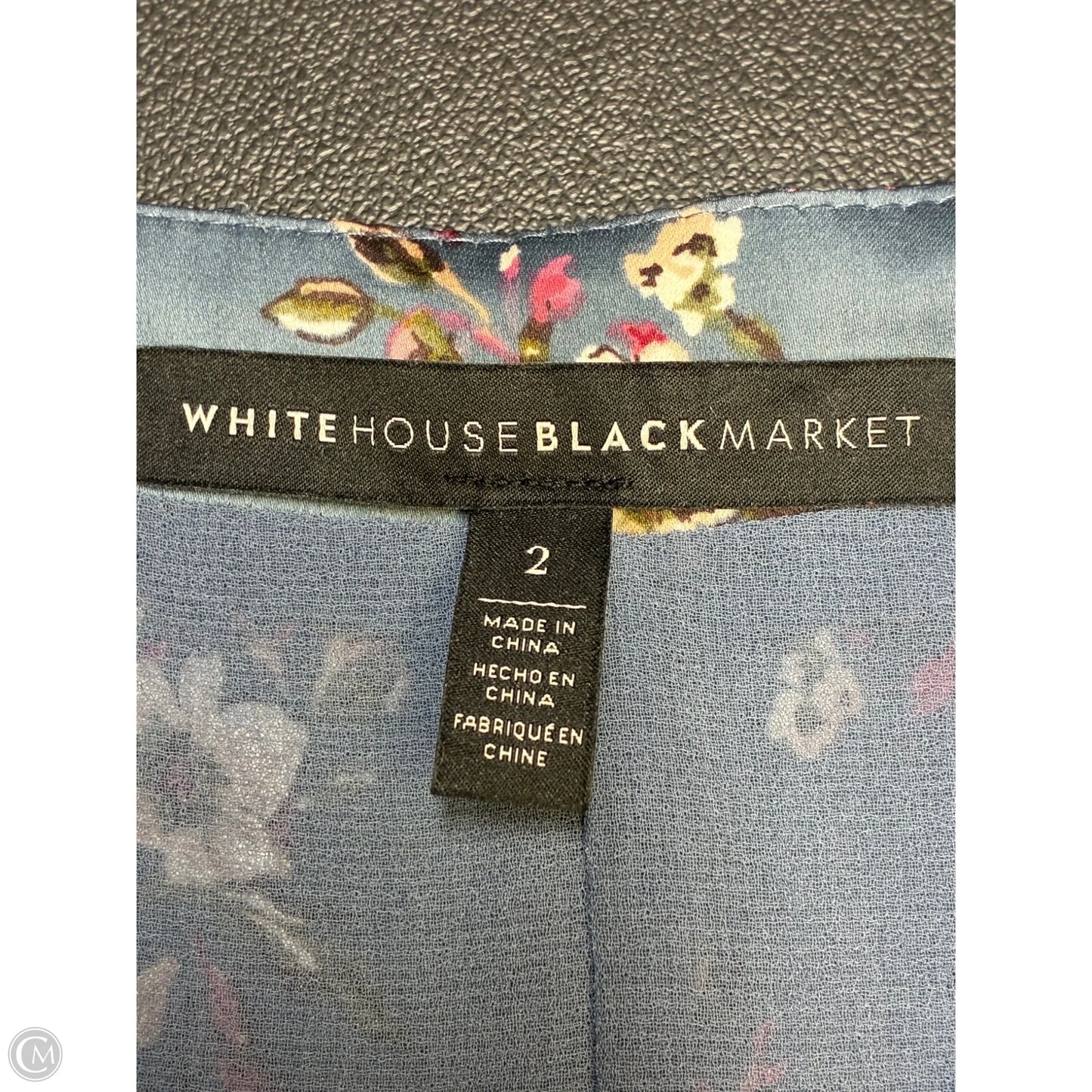 Top Sleeveless By White House Black Market In Blue, Size: Xs