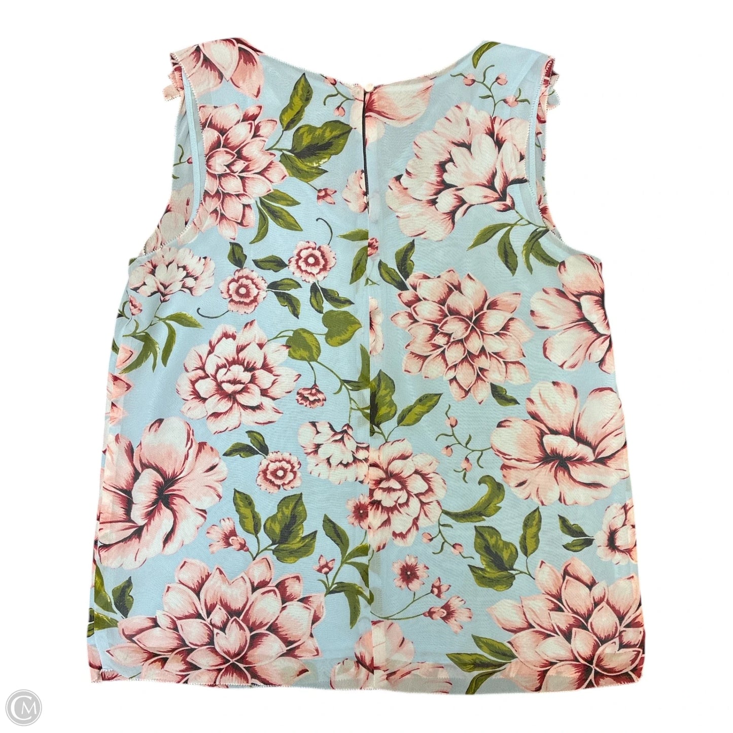 Top Sleeveless By Ann Taylor In Floral Print, Size: S