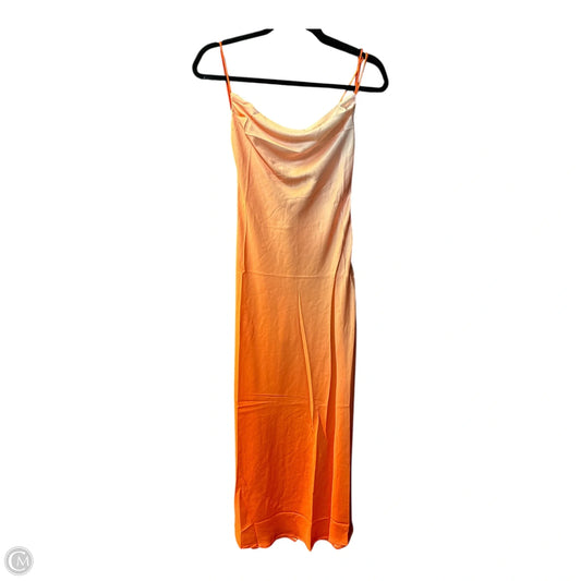 Dress Casual Maxi By Clothes Mentor In Orange, Size: S