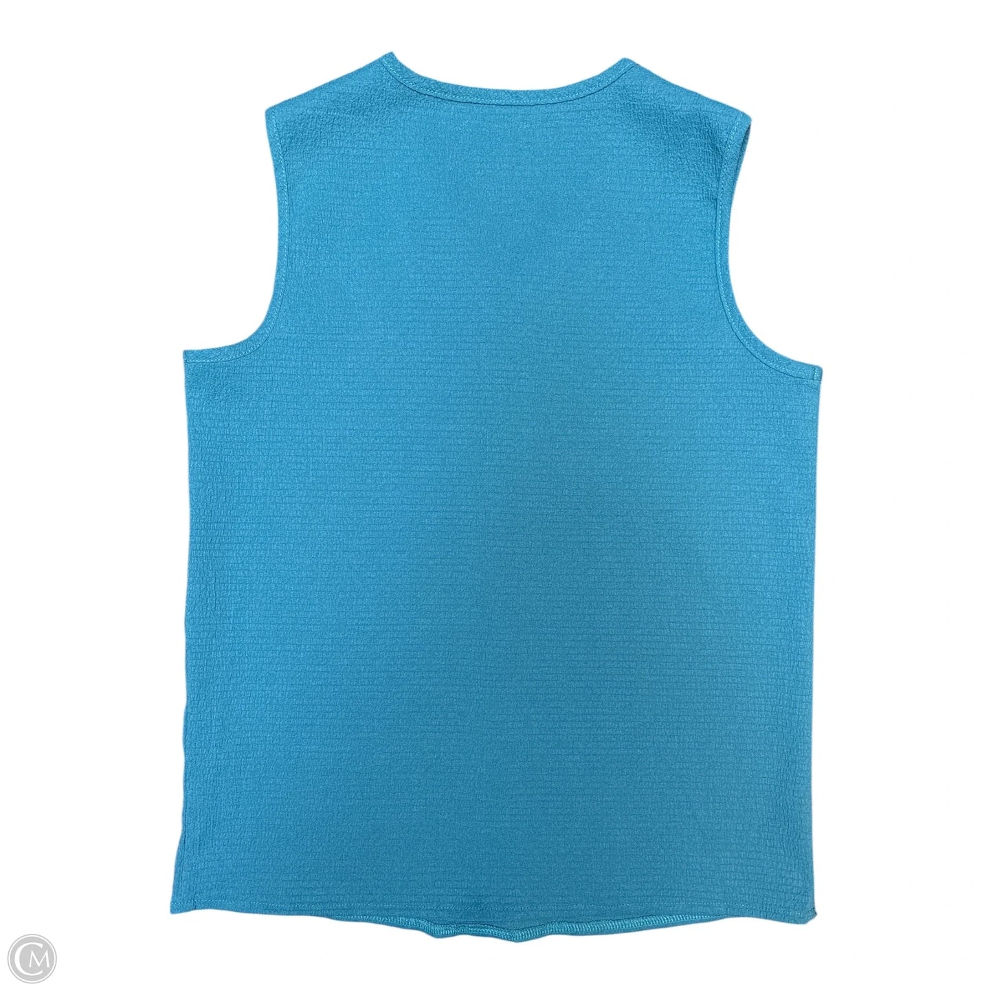Top Sleeveless By Cmf In Blue, Size: S