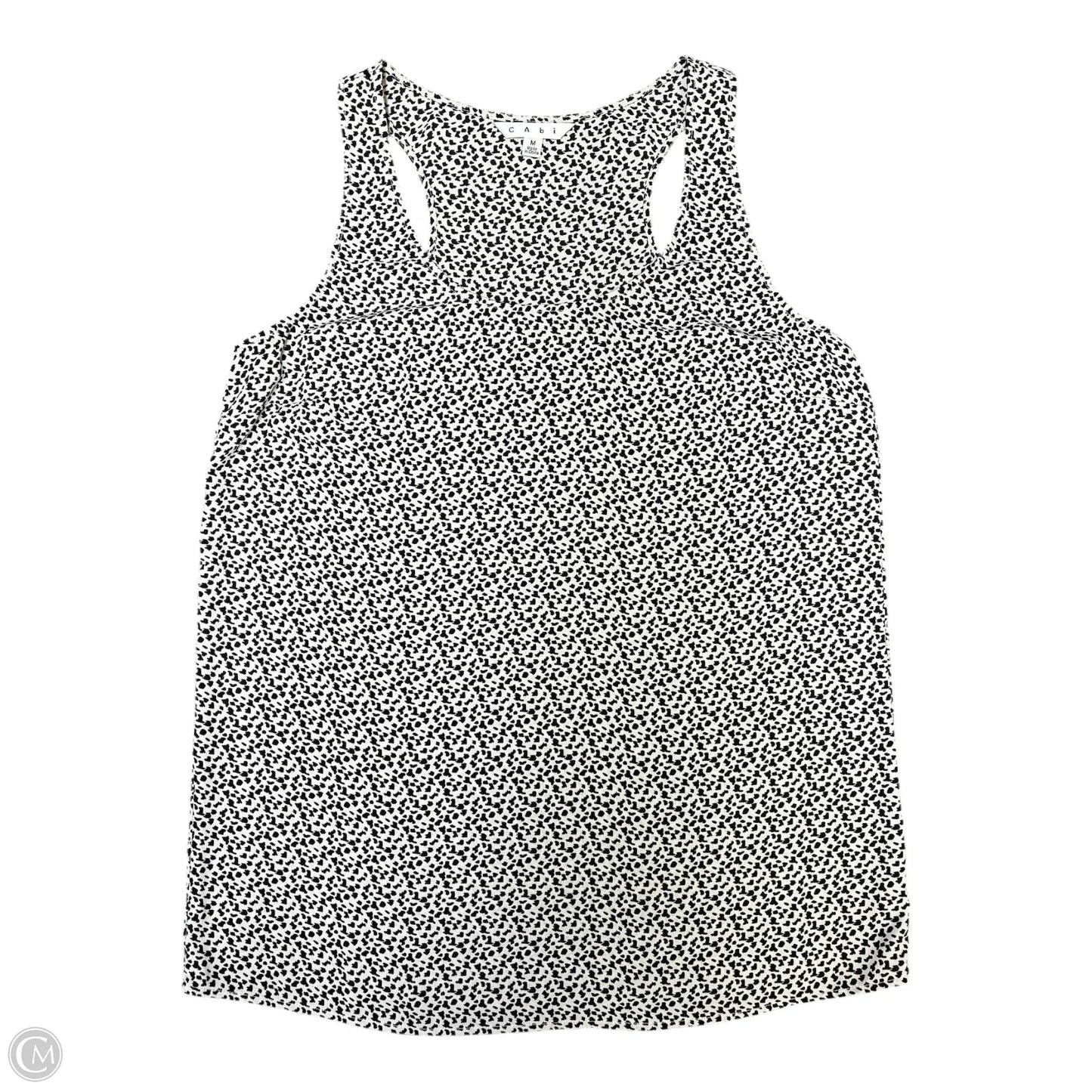 Top Sleeveless By Cabi In Animal Print, Size: M