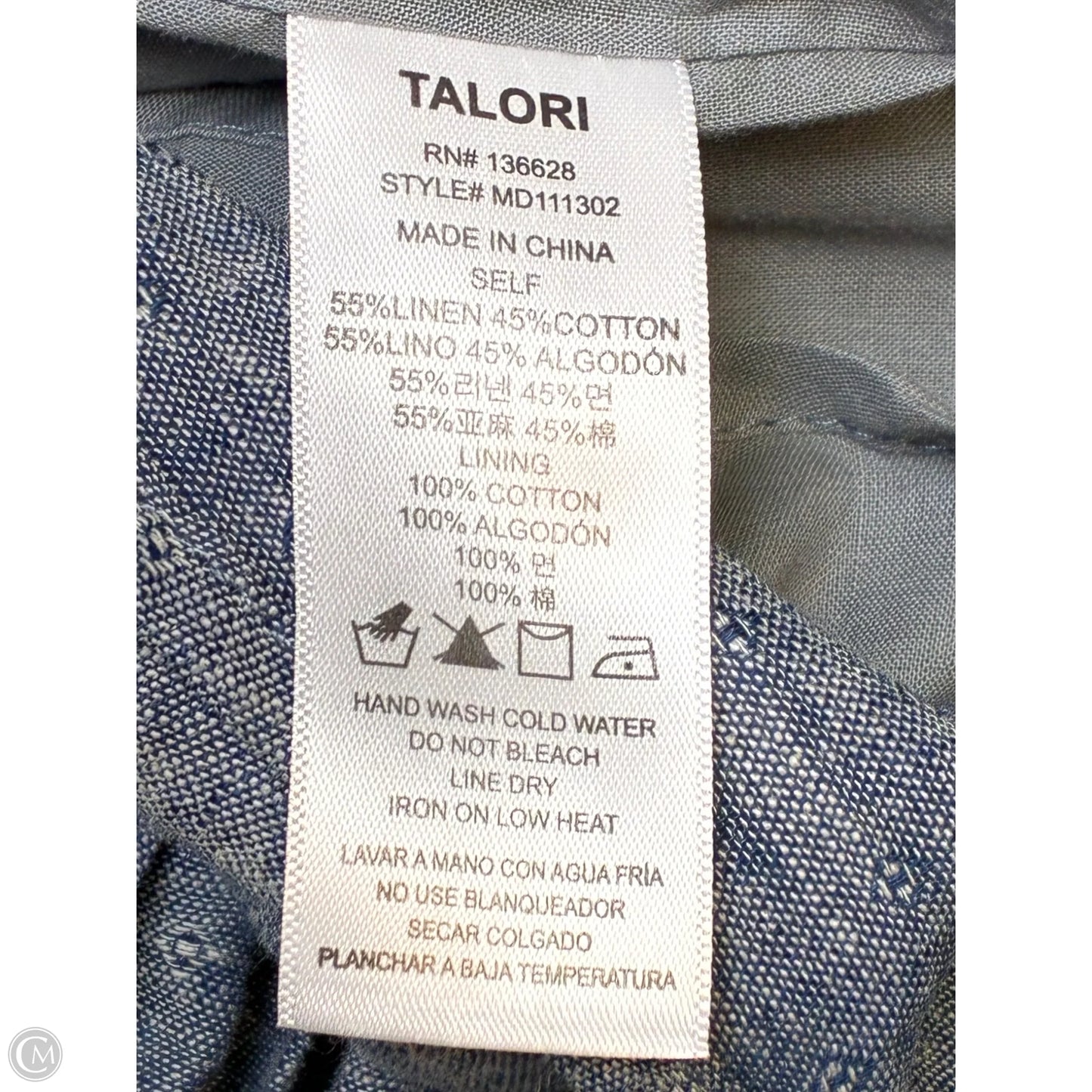 Dress Casual Short By Cme In Grey, Size: S