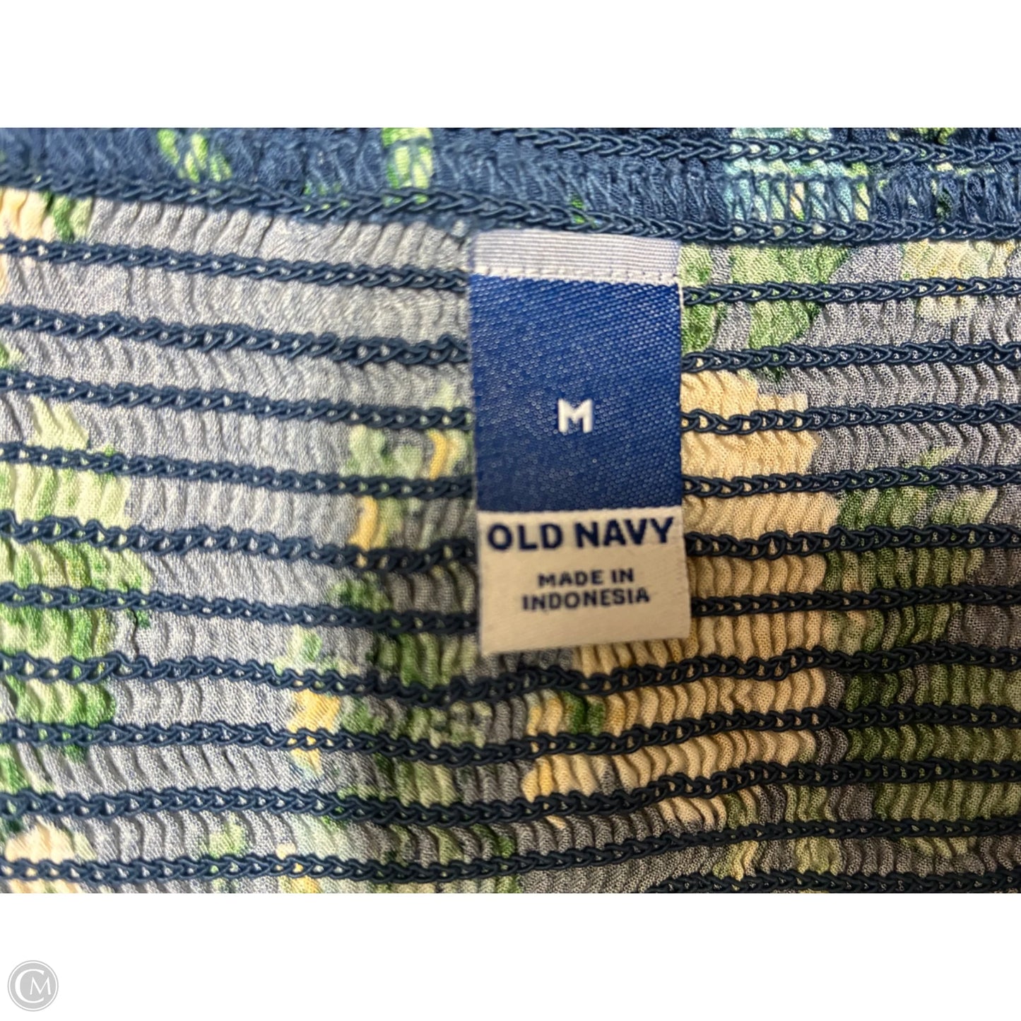 Dress Casual Short By Old Navy In Blue & Green, Size: M