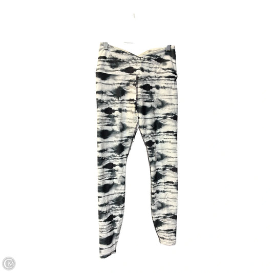 Athletic Leggings By Lorna Jane In Black & White, Size: S