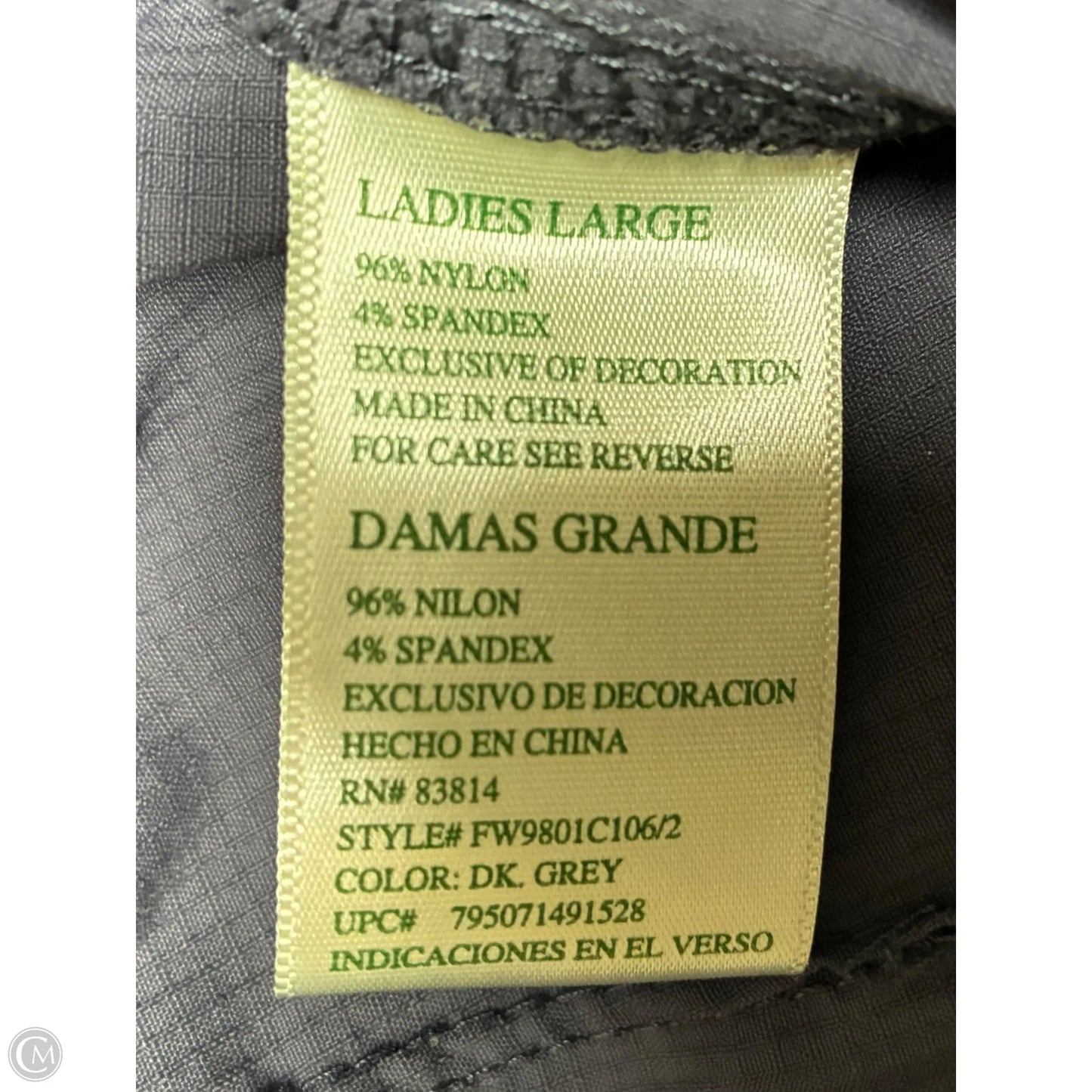Shorts By Tangerine In Grey, Size: L