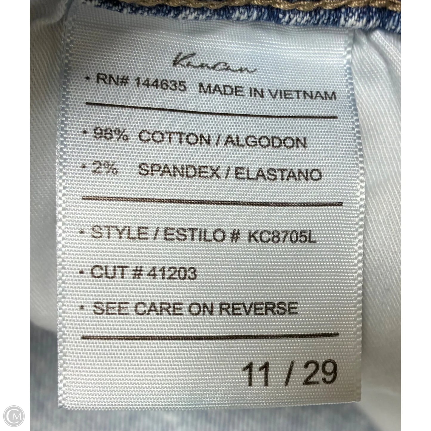 Shorts By Kancan In Blue Denim, Size: 11