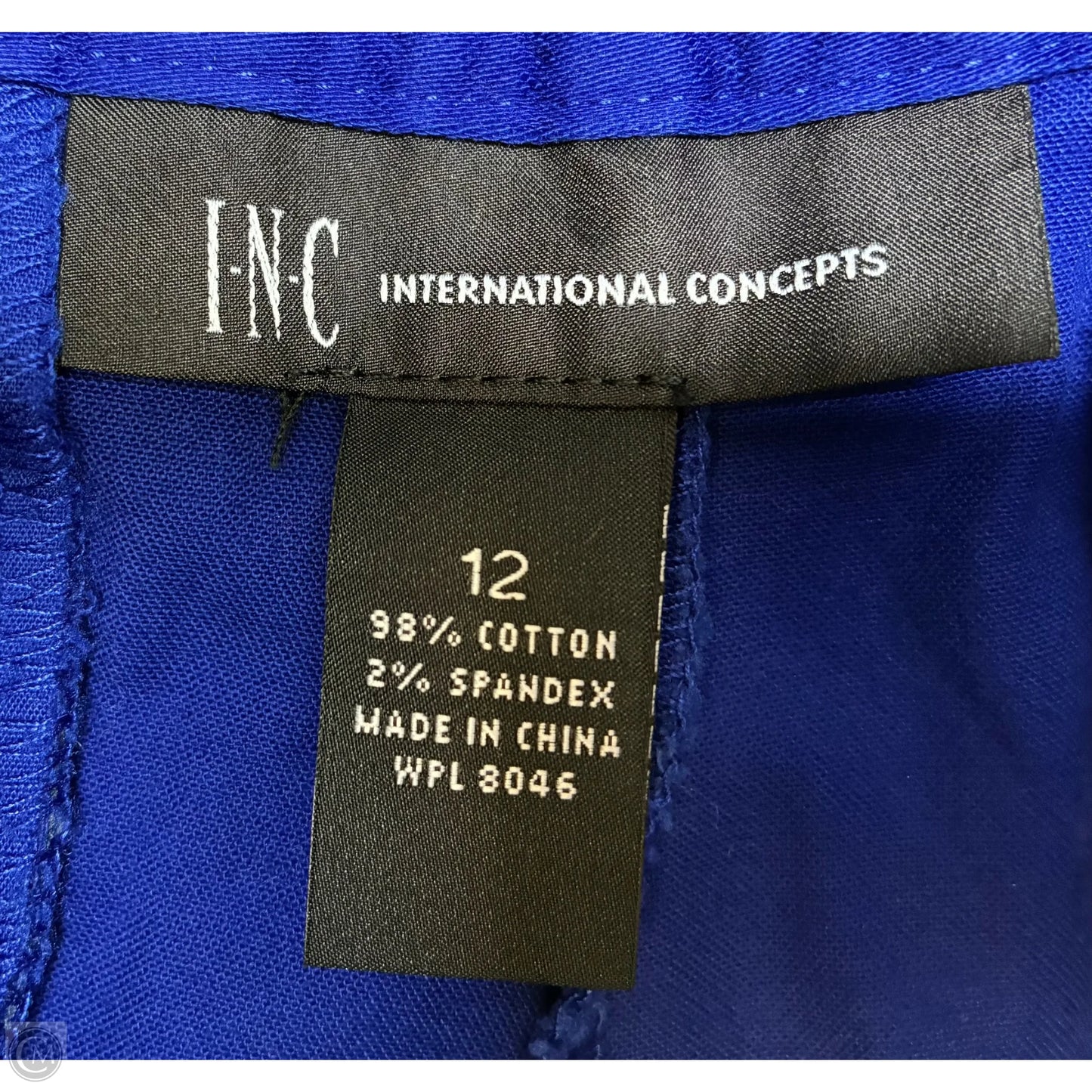 Shorts By Inc In Blue, Size: 12