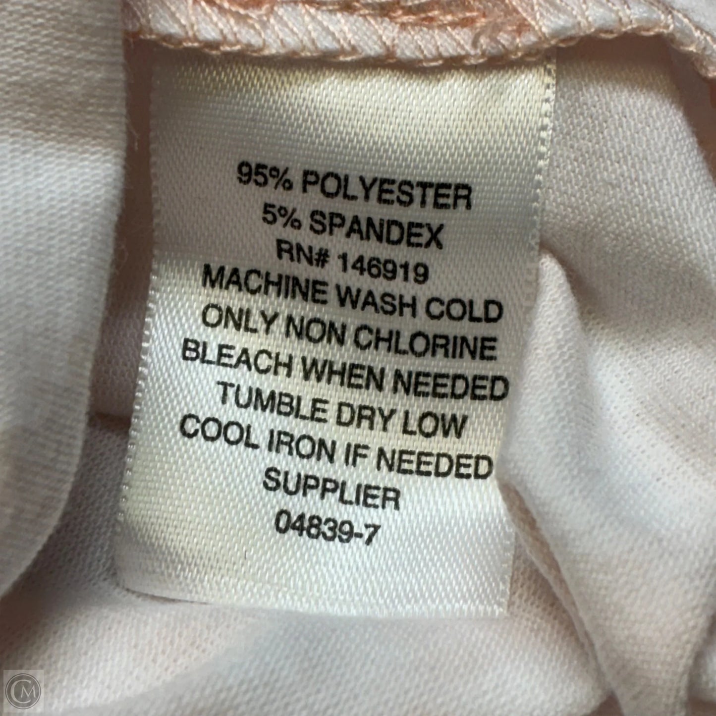 Athletic Tank Top By Xersion In Pink & White, Size: M