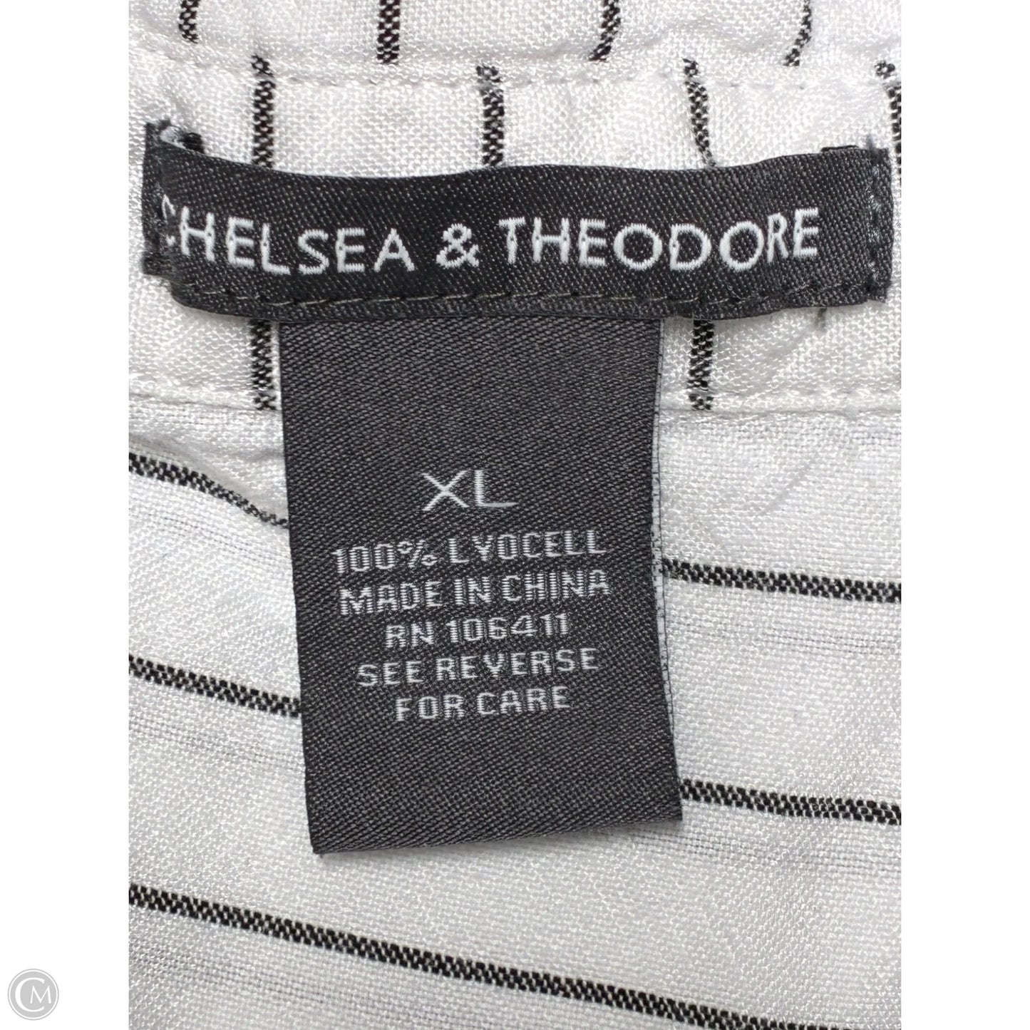 Dress Casual Short By Chelsea And Theodore In Striped Pattern, Size: Xl