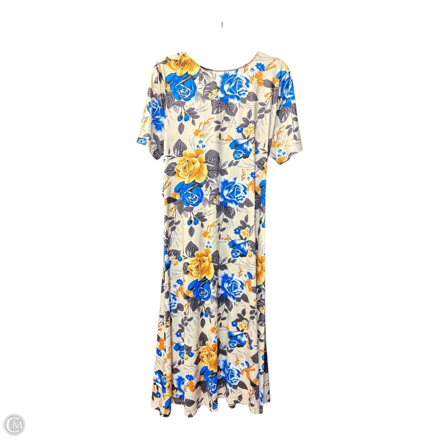 Dress Casual Maxi By Cmf In Floral Print, Size: 1x