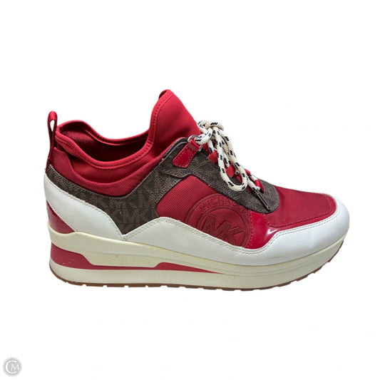 Shoes Sneakers By Michael By Michael Kors In Red, Size: 9
