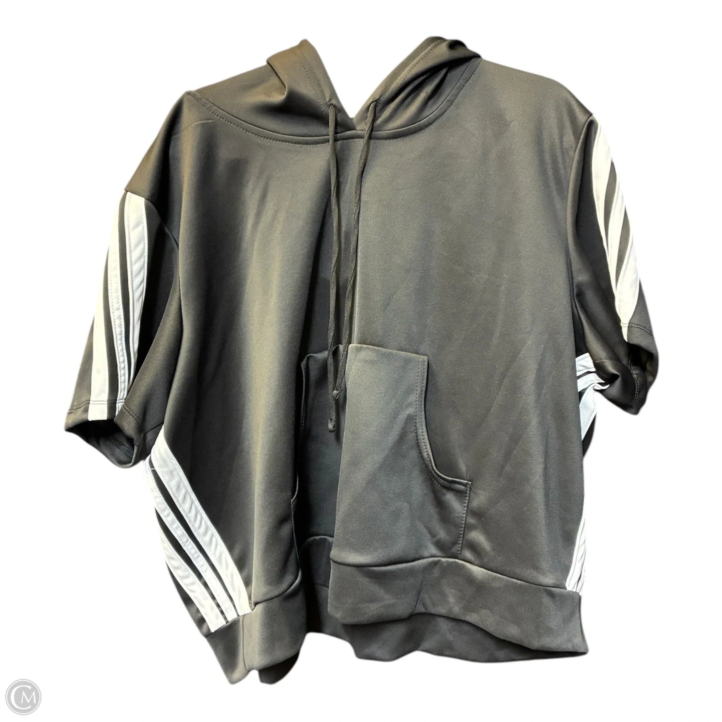 Top Short Sleeve By Ashley Stewart In Black, Size: 3x
