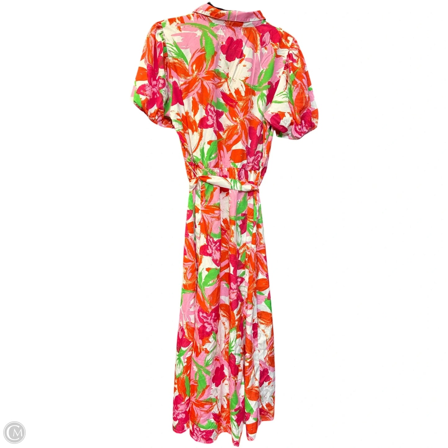 Dress Casual Maxi By Cmf In Floral Print, Size: L