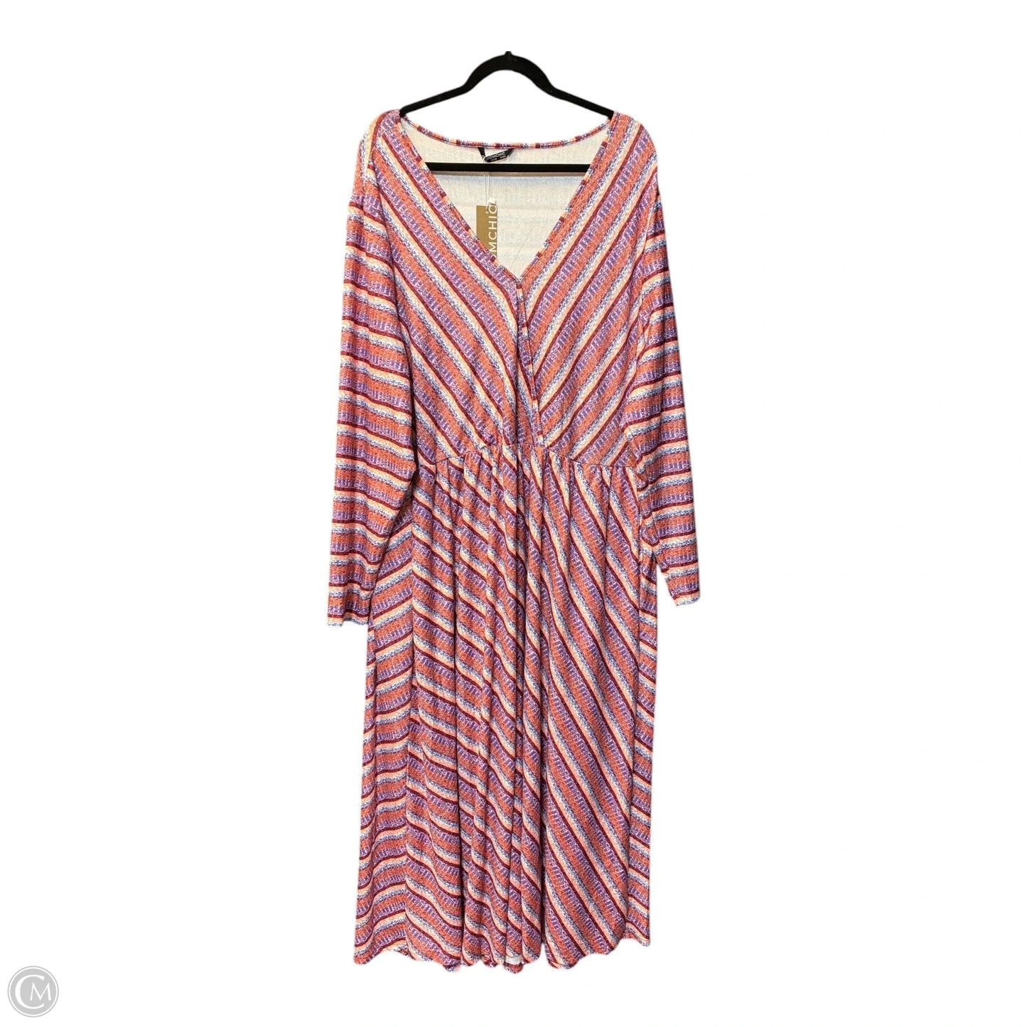 Dress Casual Maxi By Bloomchic In Striped Pattern, Size: 3x