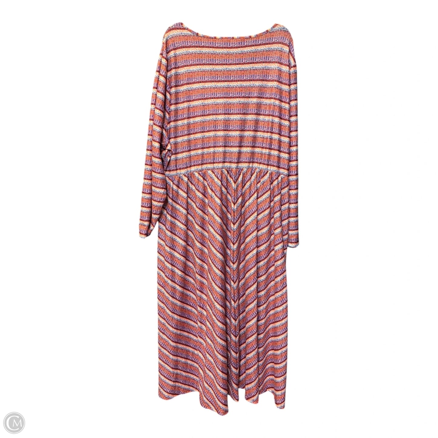 Dress Casual Maxi By Bloomchic In Striped Pattern, Size: 3x