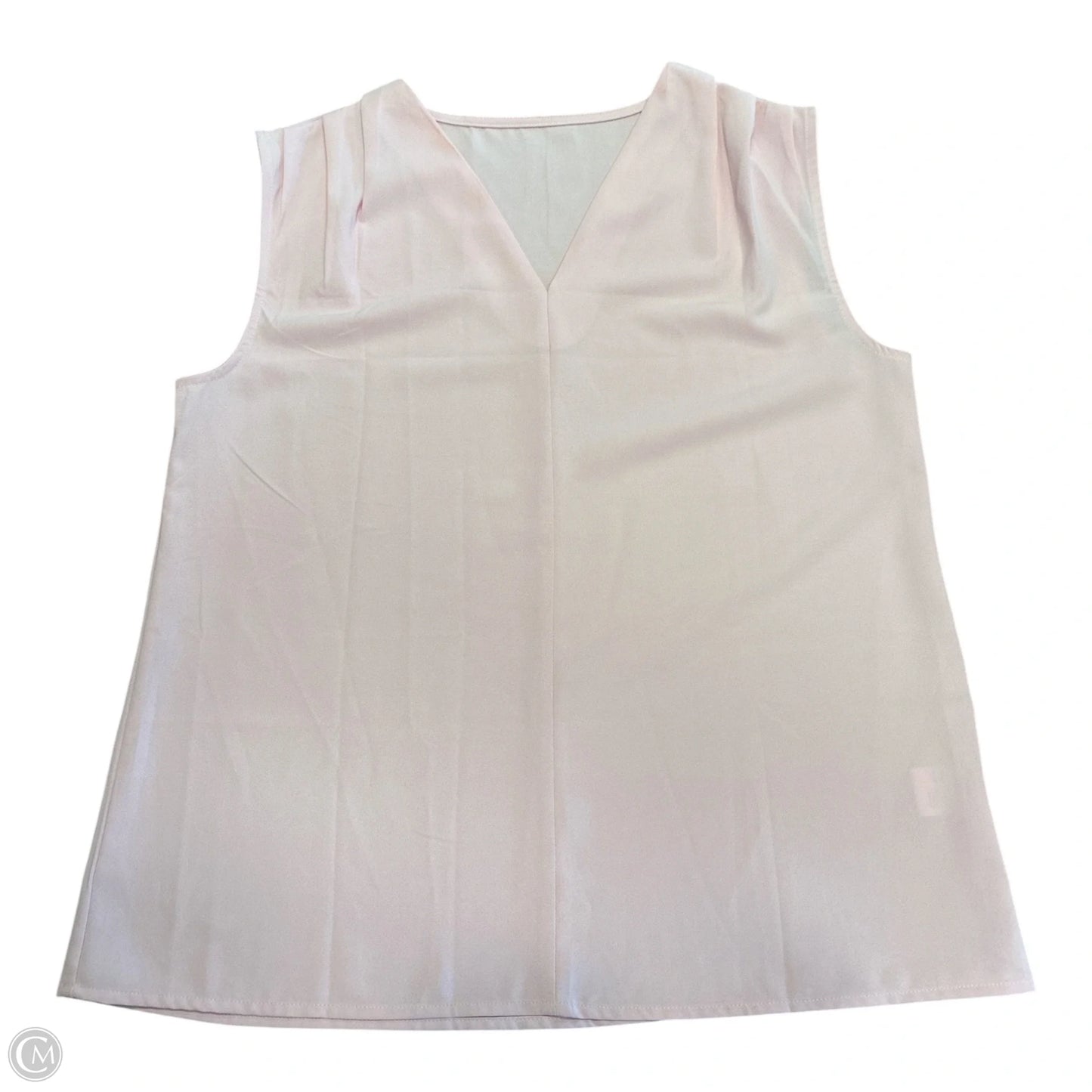 Top Sleeveless By Cmf In Pink, Size: L