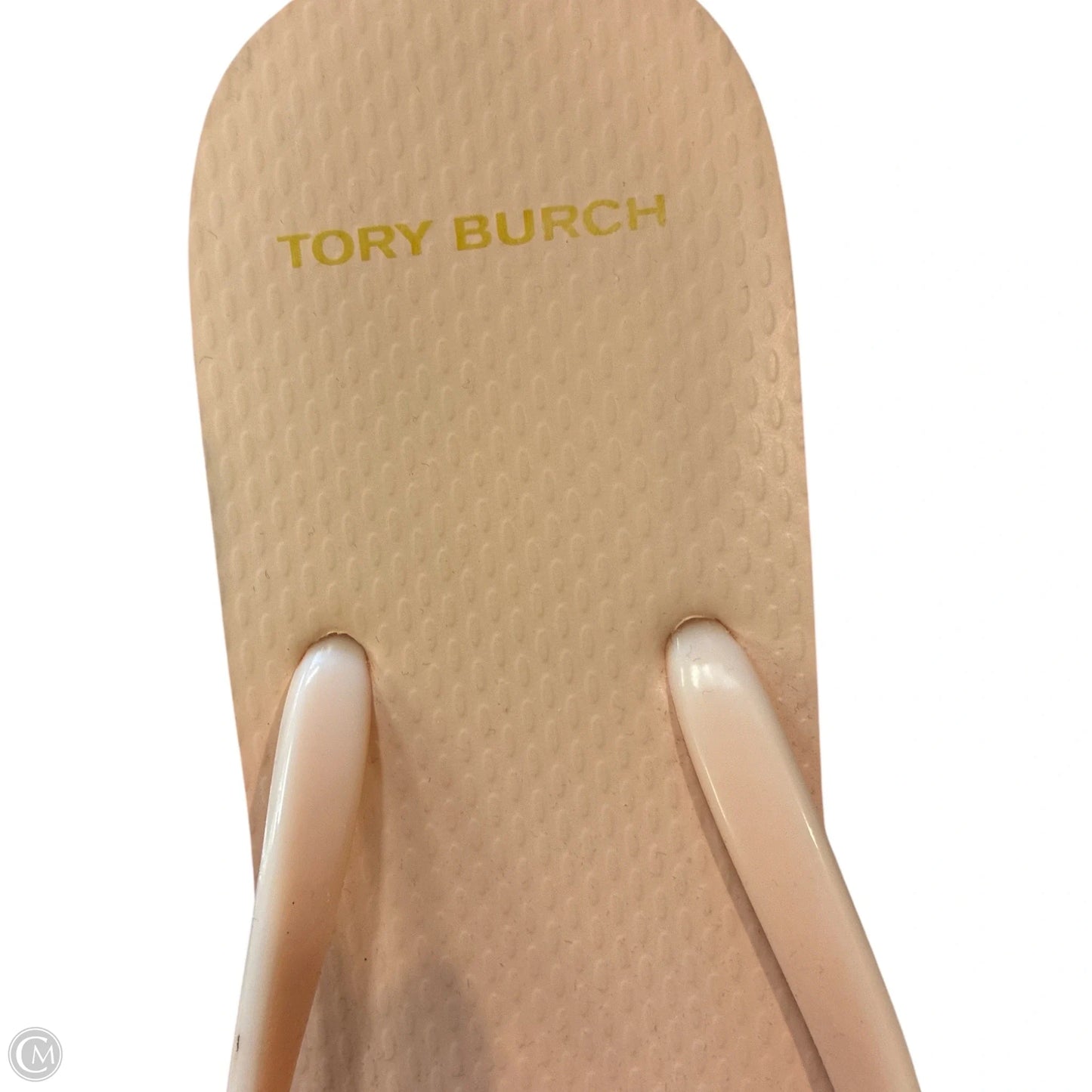 Sandals Designer By Tory Burch In Peach, Size: 11