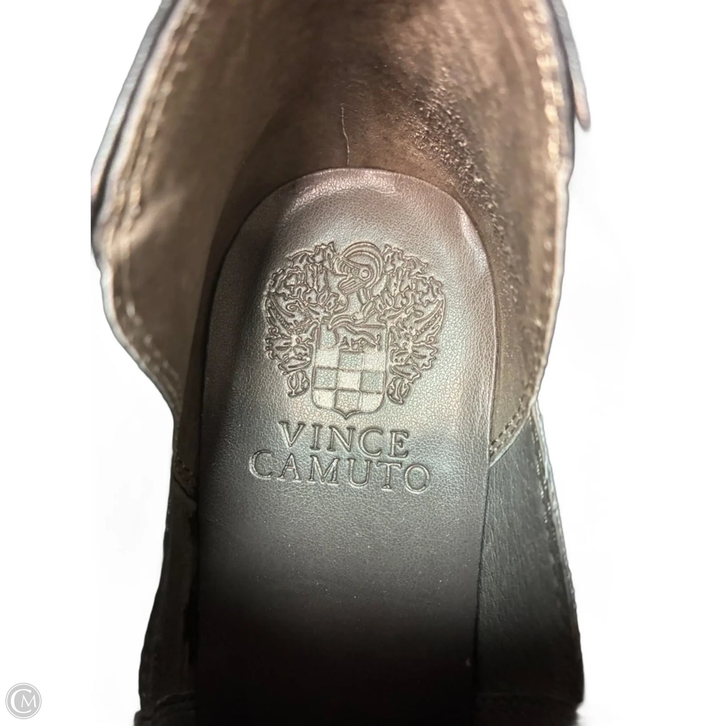 Boots Ankle Heels By Vince Camuto In Grey, Size: 7