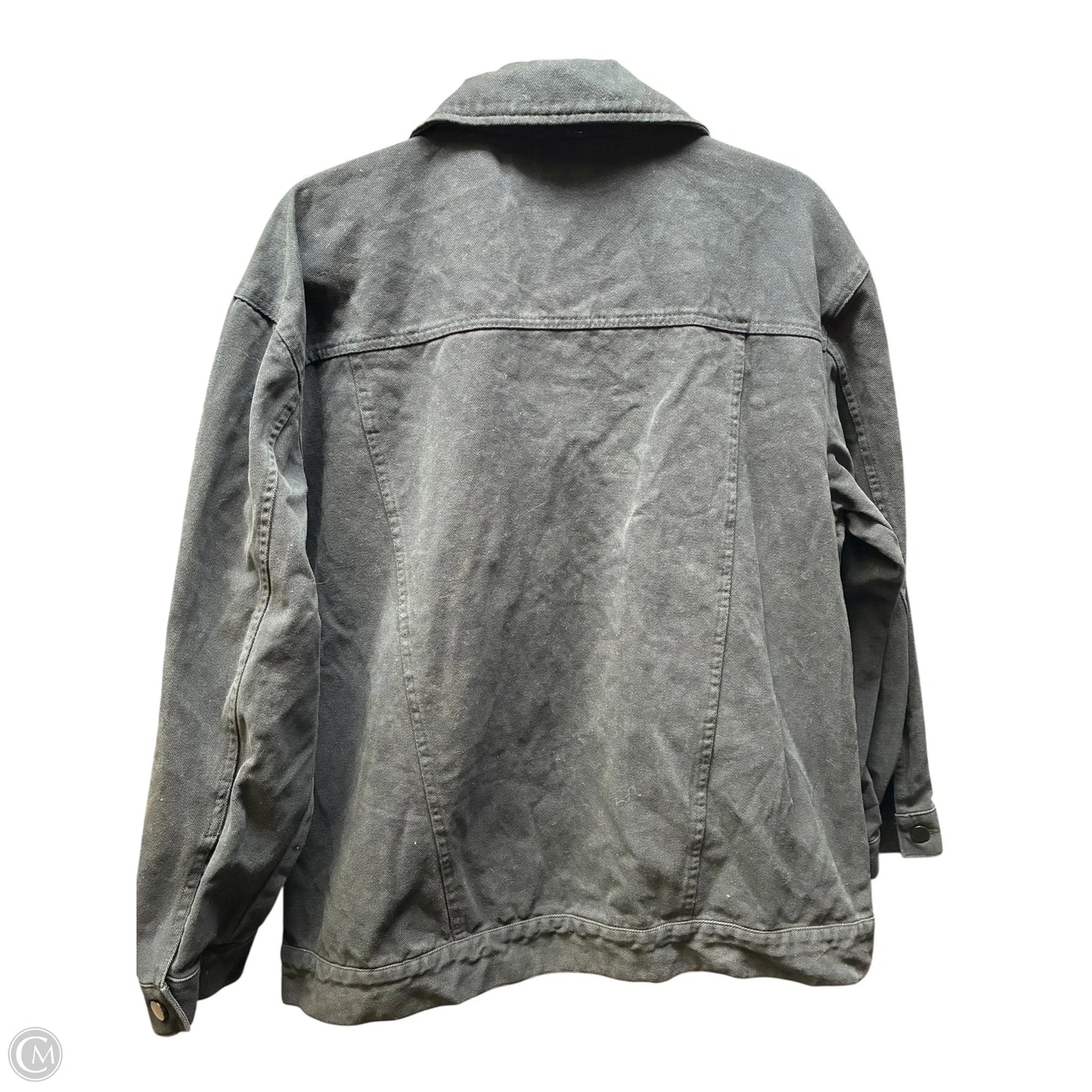 Jacket Denim By Intempo In Black, Size: L