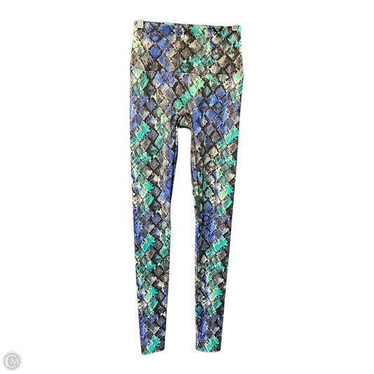 Athletic Leggings By Clothes Mentor In Black & Blue, Size: M