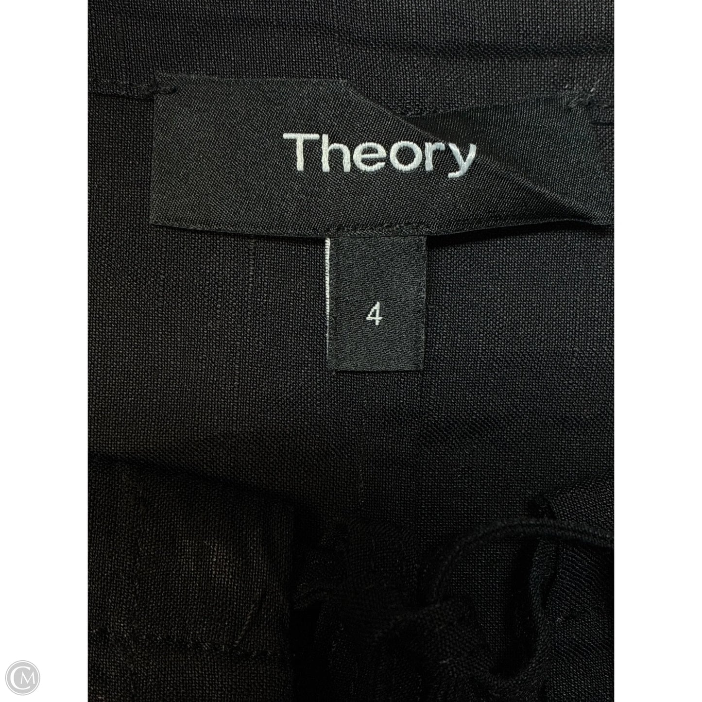Dress Casual Midi By Theory In Black, Size: S