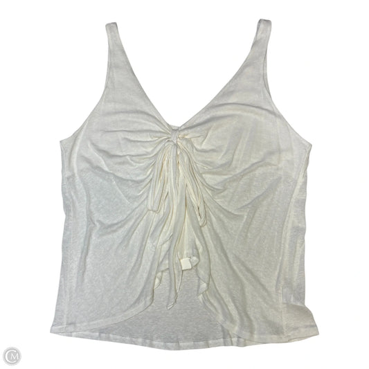 Top Sleeveless By Mustard Seed In Cream, Size: M