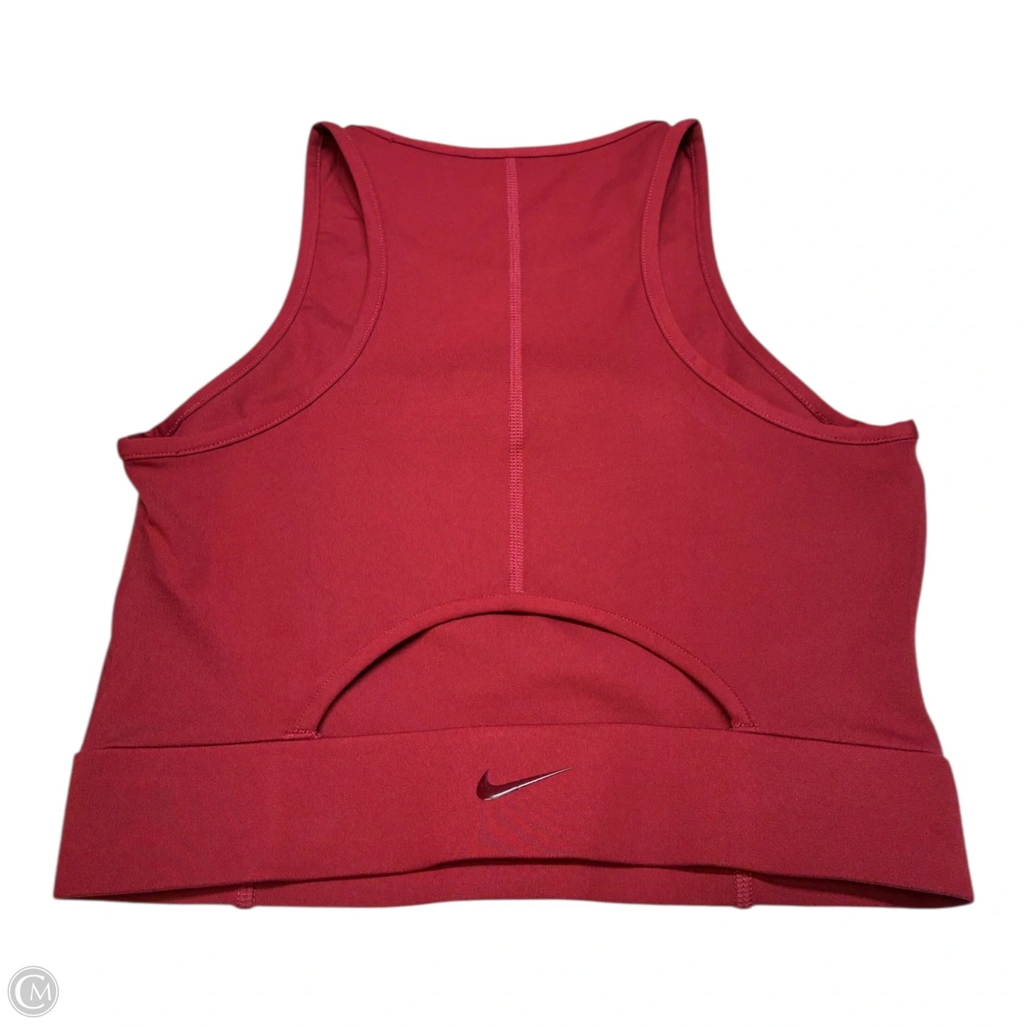 Athletic Tank Top By Nike In Red, Size: S