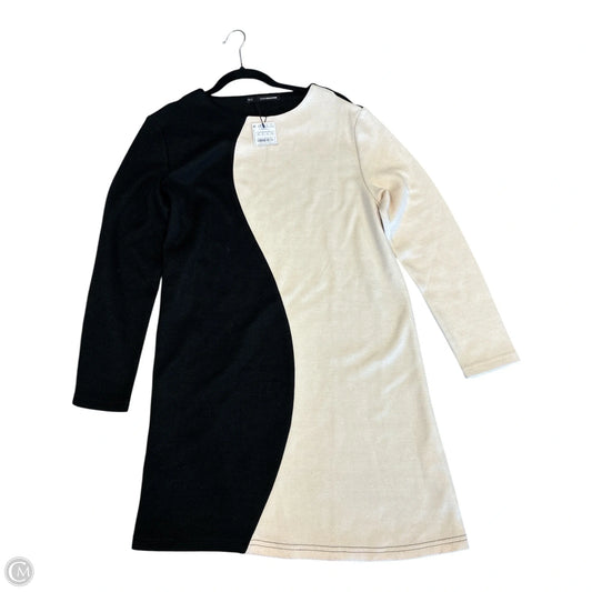 Dress Sweater By Clothes Mentor In Black & White, Size: Xl