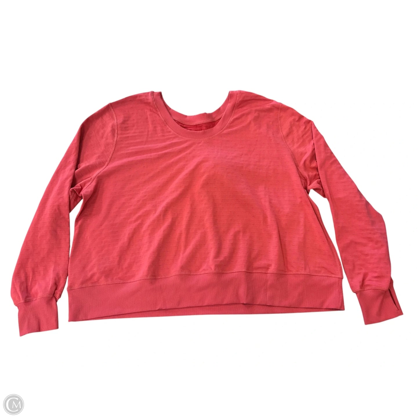 Sweatshirt Crewneck By Nike In Coral, Size: 2x